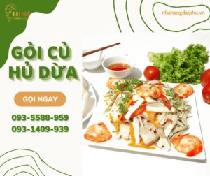 gỏi hủ cốt dừa