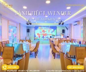 SẢNH TIỆC LAVENDER