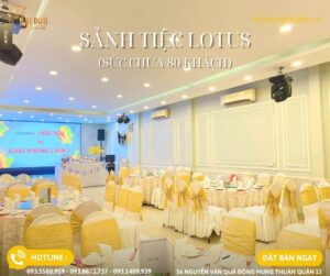 SẢNH TIỆC LOTUS