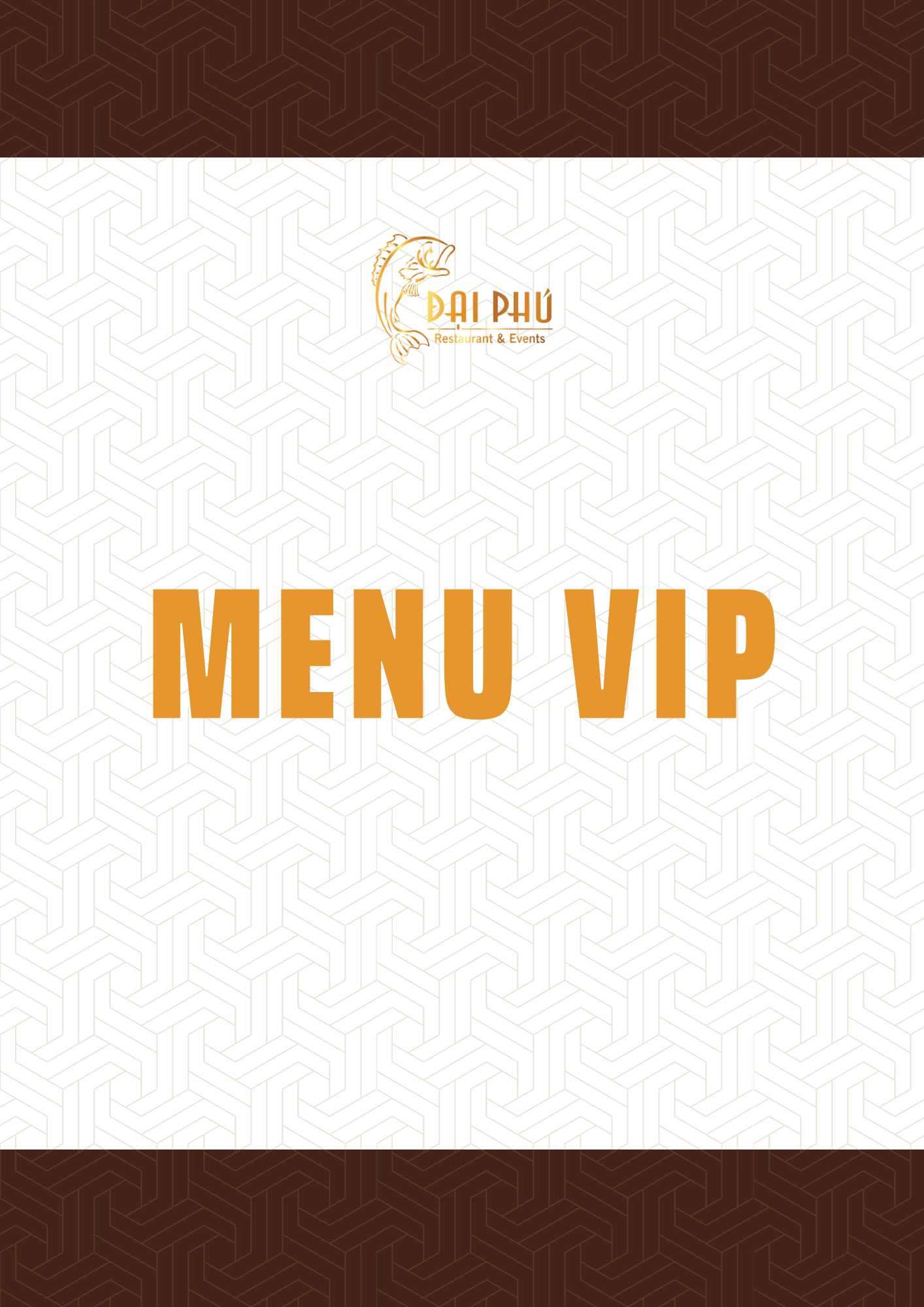 Menu VIP tại Nhà hàng Đại Phú