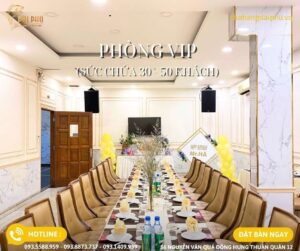 Tận Hưởng Không Gian VIP Sang Trọng Tại Nhà Hàng Đại Phú